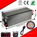 Onduleur CC-CA 3000W 12VDC ou 24VDC 48VDC à 110VAC ou 220VAC Onduleur à onde sinusoïdale pure avec charge CA